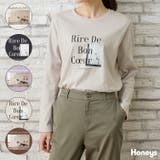 トップス Tシャツ ロンＴ | Honeys | 詳細画像1 
