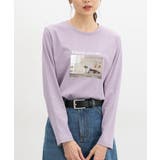 ラベンダー | トップス Tシャツ ロンＴ | Honeys