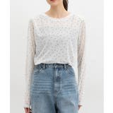 オフ水玉 | トップス Tシャツ ロンＴ | Honeys
