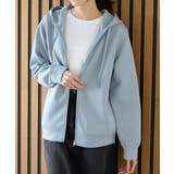 サックス | トップス パーカー ジップパーカー | Honeys