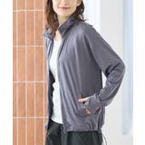 ブルーグレー | トップス ラッシュガード 長袖 | Honeys