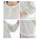 トップス カーディガン フラワー刺繍 | Honeys | 詳細画像13 