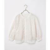 トップス カーディガン フラワー刺繍 | Honeys | 詳細画像14 