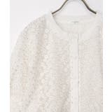 トップス カーディガン フラワー刺繍 | Honeys | 詳細画像15 