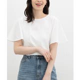 アイボリー | トップス カットソー 半袖 | Honeys