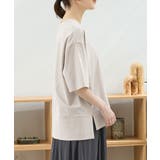 トップス Tシャツ ５分袖Tシャツ | Honeys | 詳細画像14 