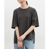 スミクロ | トップス Tシャツ ５分袖Tシャツ | Honeys