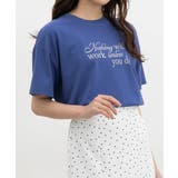 ブルー | トップス Tシャツ 半袖Tシャツ | Honeys