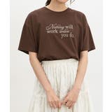 ブラウン | トップス Tシャツ 半袖Tシャツ | Honeys