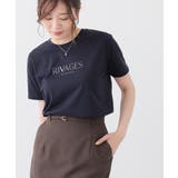 ネイビー | トップス Tシャツ 半袖Tシャツ | Honeys