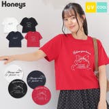 トップス Tシャツ 半袖Tシャツ | Honeys | 詳細画像1 