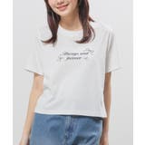 トップス Tシャツ 半袖Tシャツ | Honeys | 詳細画像4 