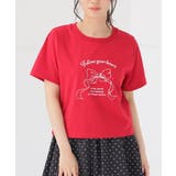 レッド | トップス Tシャツ 半袖Tシャツ | Honeys