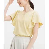イエロー | トップス カットソー 半袖 | Honeys