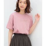 ピンク | 【ハニーズ】トップス チュニック 6分袖 | Honeys