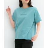 ライトグリーン | 【ハニーズ】トップス チュニック 6分袖 | Honeys