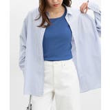 ブルー | トップス タンクトップ UVカット | Honeys