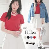 【ハニーズ】トップス カットソー 半袖 | Honeys | 詳細画像1 