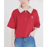 レッド | トップス カットソー ゆるトップス | Honeys