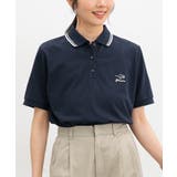 ネイビー | トップス ポロシャツ カットソー | Honeys