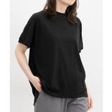 ブラック | トップス カットソー チュニック | Honeys