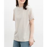 ライトベージュ | トップス カットソー チュニック | Honeys