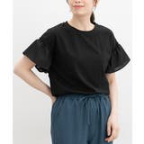 ブラック | トップス Tシャツ 半袖Tシャツ | Honeys