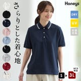 トップス ポロシャツ カットソー | Honeys | 詳細画像1 