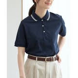 ネイビー | トップス ポロシャツ カットソー | Honeys