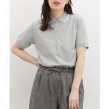 杢グレー | トップス ポロシャツ カットソー | Honeys