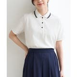 アイボリー | トップス ポロシャツ カットソー | Honeys