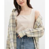 ベージュ | トップス タンクトップ ハニさら | Honeys