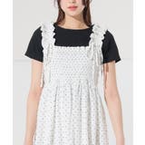 ブラック | トップス カットソー 半袖 | Honeys