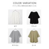 トップス Tシャツ ５分袖Tシャツ | Honeys | 詳細画像12 
