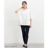 トップス Tシャツ ５分袖Tシャツ | Honeys | 詳細画像3 