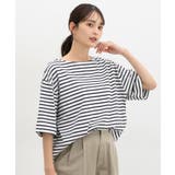 トップス Tシャツ ５分袖Tシャツ | Honeys | 詳細画像9 