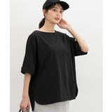 ブラック | トップス Tシャツ ５分袖Tシャツ | Honeys