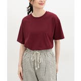 ボルドー | トップス Tシャツ 半袖Tシャツ | Honeys