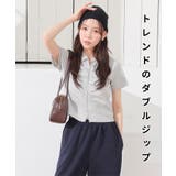 トップス カーディガン 半袖 | Honeys | 詳細画像2 