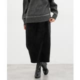 ブラック | ボトムス スカート ロングスカート | Honeys