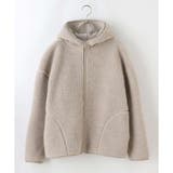 【ハニーズ】ボアフードブルゾン | Honeys | 詳細画像16 