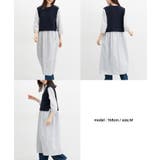 ワンピース ロング丈 レイヤード風ワンピース | Honeys | 詳細画像8