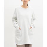 オートミール | チュニック ワンピース 長袖 | Honeys