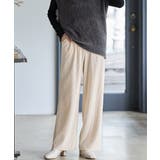 ライトベージュ | ボトムス ワイドパンツ イージーパンツ | Honeys