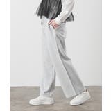 杢グレー | ボトムス パンツ ライン | Honeys