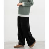 ブラック | ボトムス パンツ ストレートパンツ | Honeys