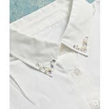 付け衿 パールビジュー レギュラーカラー | Honeys | 詳細画像15 