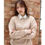 付け衿 パールビジュー レギュラーカラー | Honeys | 詳細画像4 