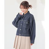 インディゴ | アウター ジャケット Gジャン | Honeys
