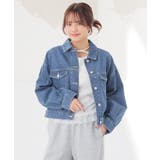 ライトインディゴ | アウター ジャケット Gジャン | Honeys